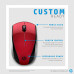 HP Wireless Mouse 220 (7KX10AA) Red